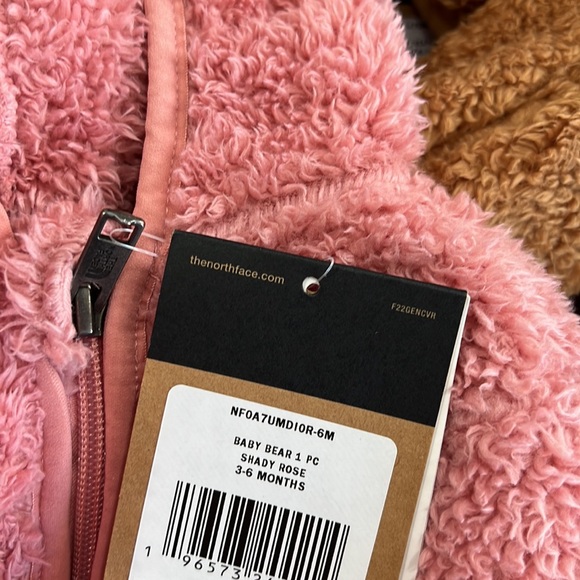 THE NORTH FACE Baby Bear One-Piece pink shepra - Picture 8 of 9